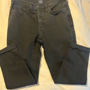 J. Crew Women's Black Skinny Pants
